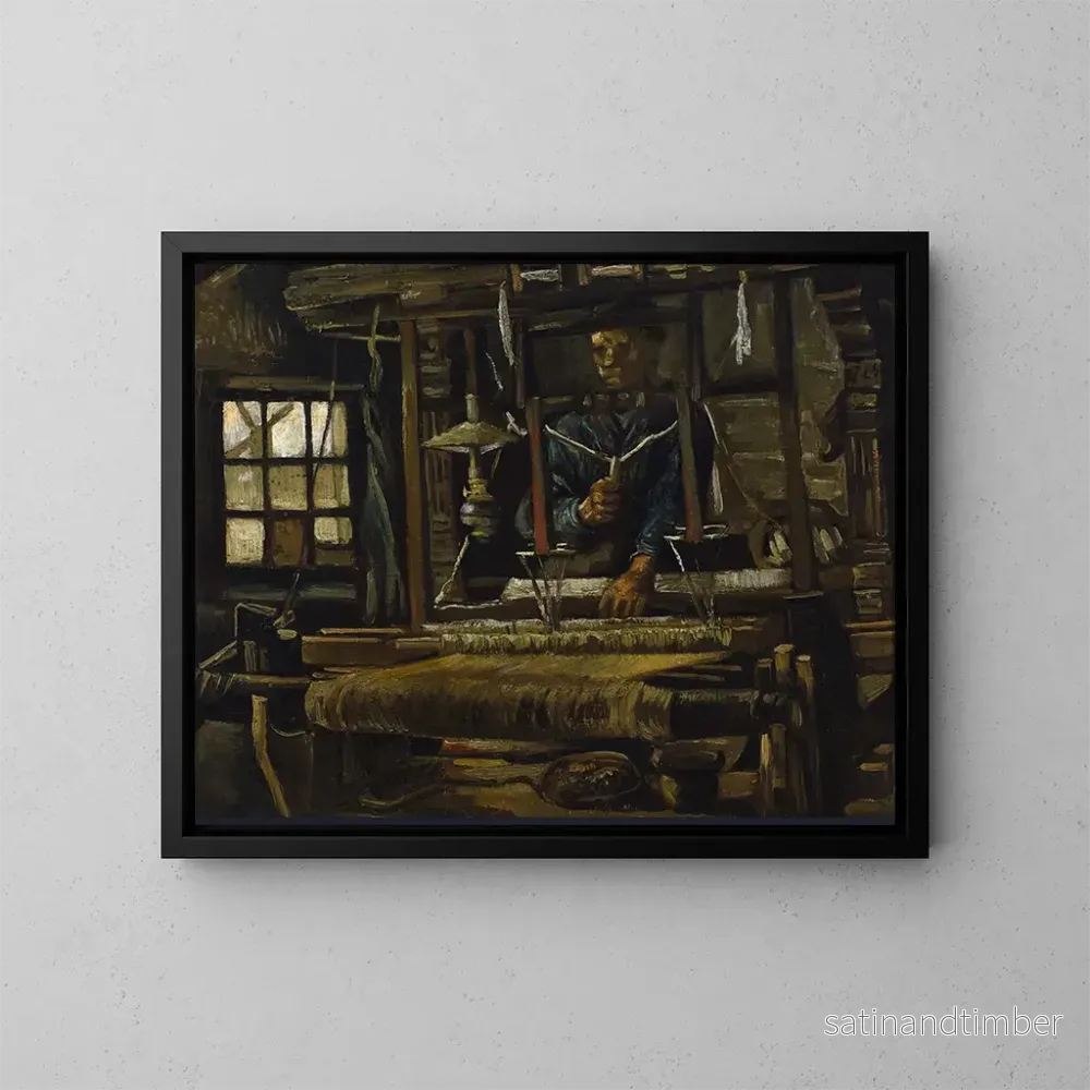 Reproduktion av målningen av en väverska - Vincent van Gogh