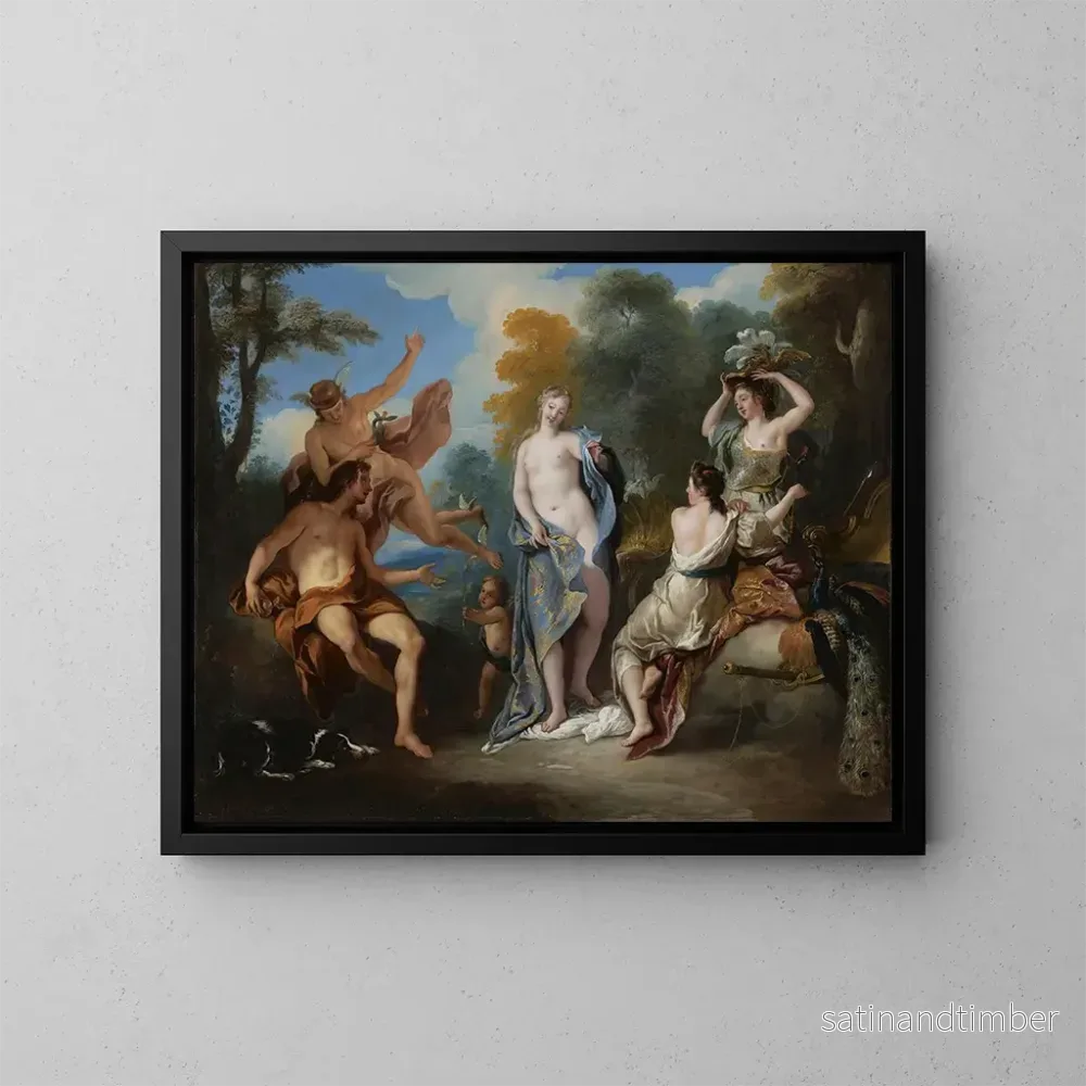 Reproduktion av målningen Le Jugement de Paris – Jean-François de Troy Reproduktion av målningen Le Jugement de Paris – Jean-François de Troy