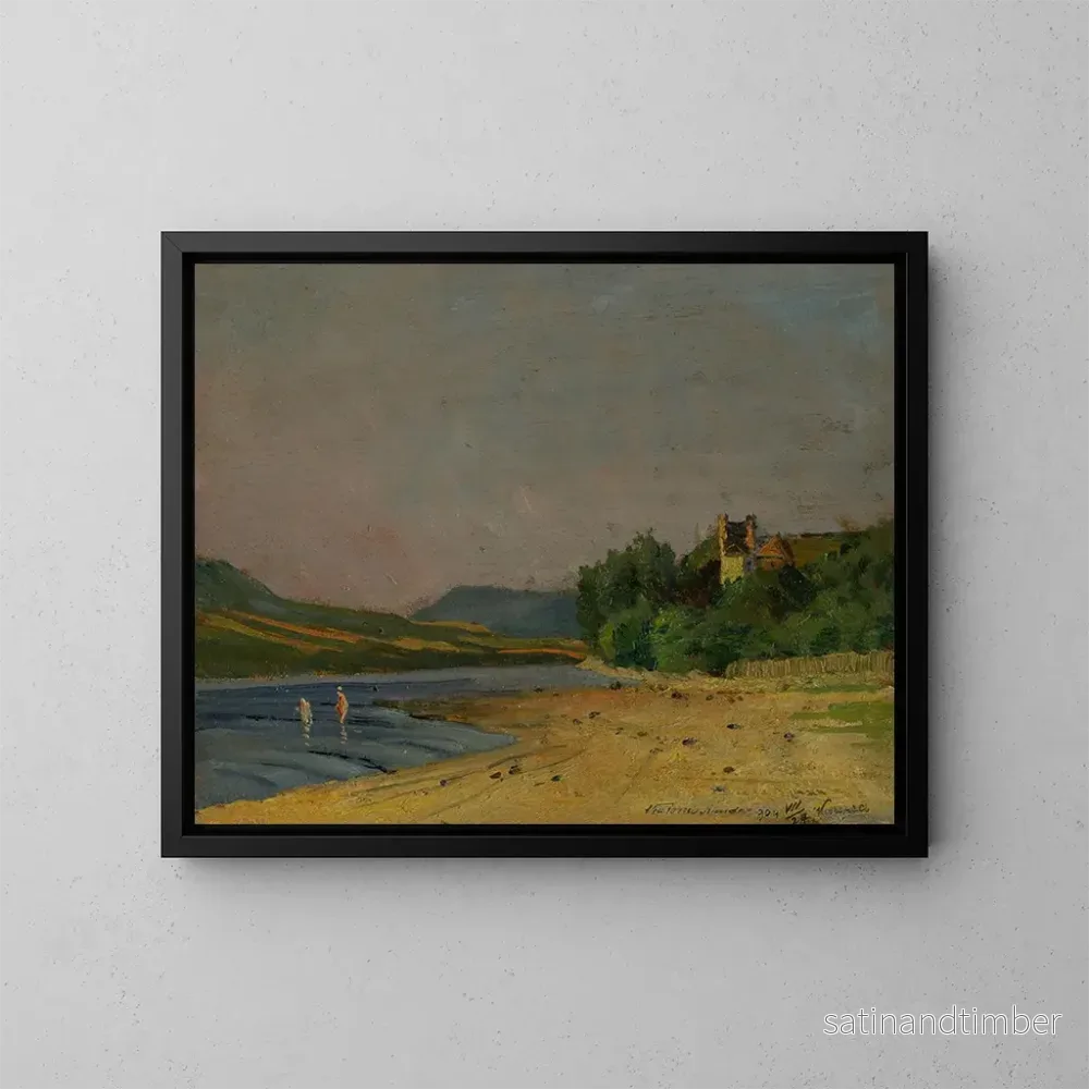 Reproduktion av målningen Château de Nedeck - Ferdinand Katona
