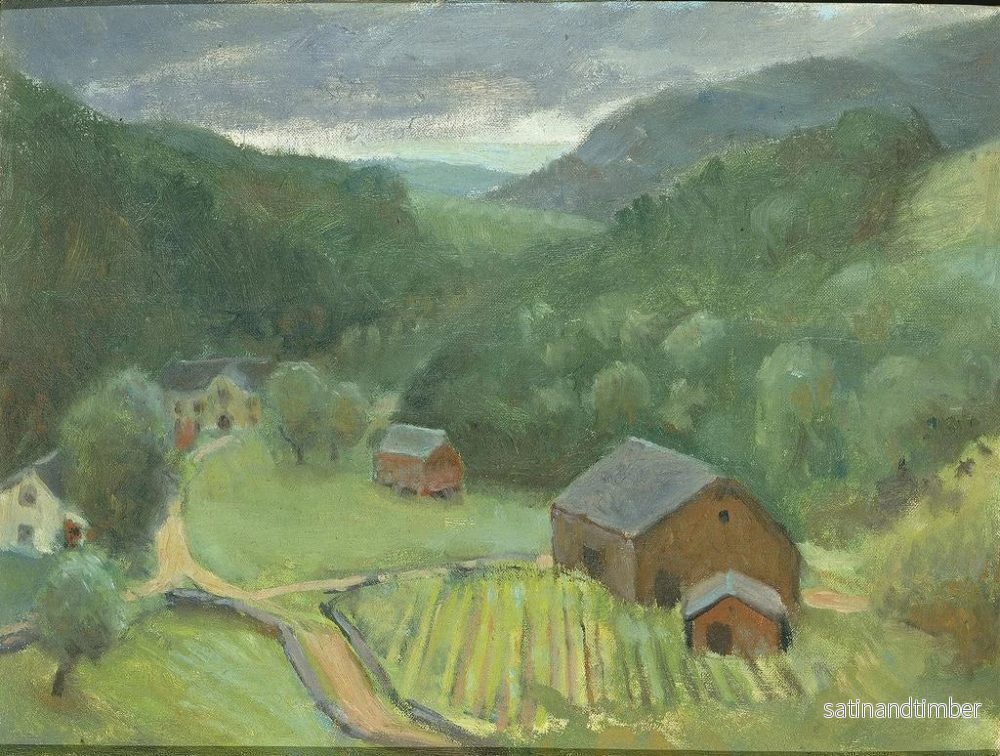 Reproduktion av målningen Landskap - R. G. Wilson - Bild 2