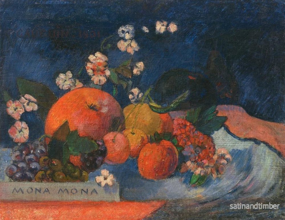 Reproduktion av målningen Mona Lisa - Paul Gauguin - Bild 2