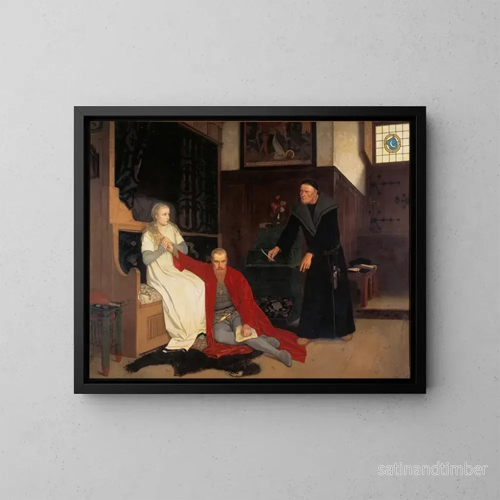 Reproduktion av målningen Erik XIV, kung av Sverige - Georg von Rosen