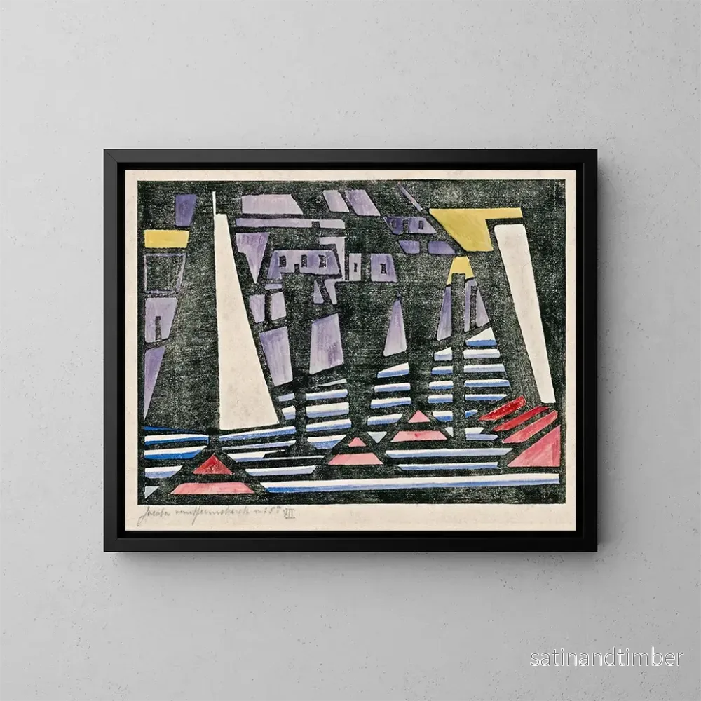 Reproduktion av målningen Composition VII - Jacoba van Heemskerck