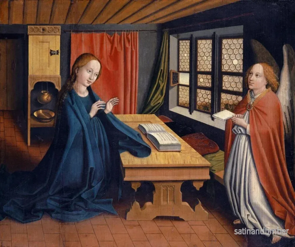 Reproduktion av målningen Annunciation - Jost Haller - Bild 2