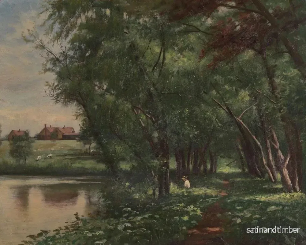 Reproduktion av målningen Silence tranquille - Robert Jenkins Onderdonk - Bild 2