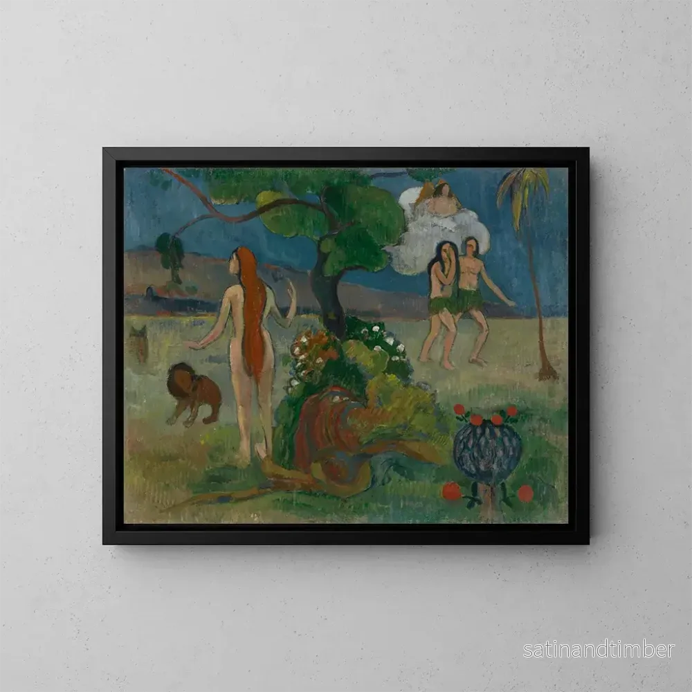 Reproduktion av målningen Le Paradis perdu - Paul Gauguin