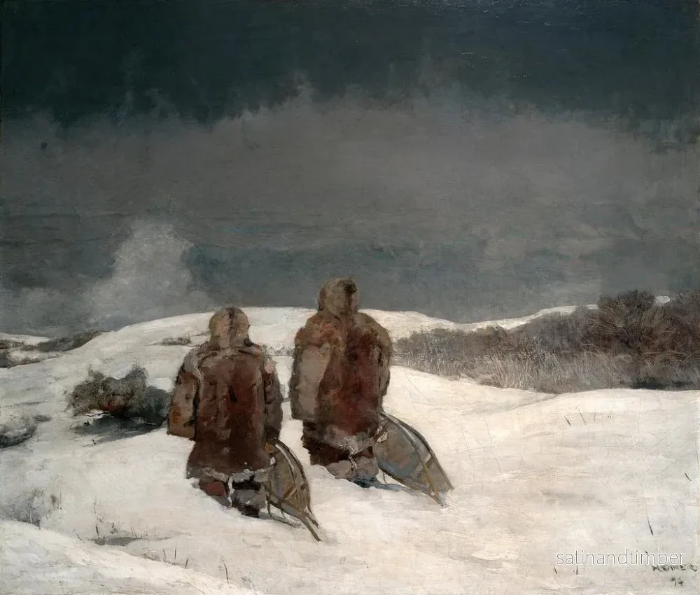 Reproduktion av målningen Under noll - Winslow Homer - Bild 2