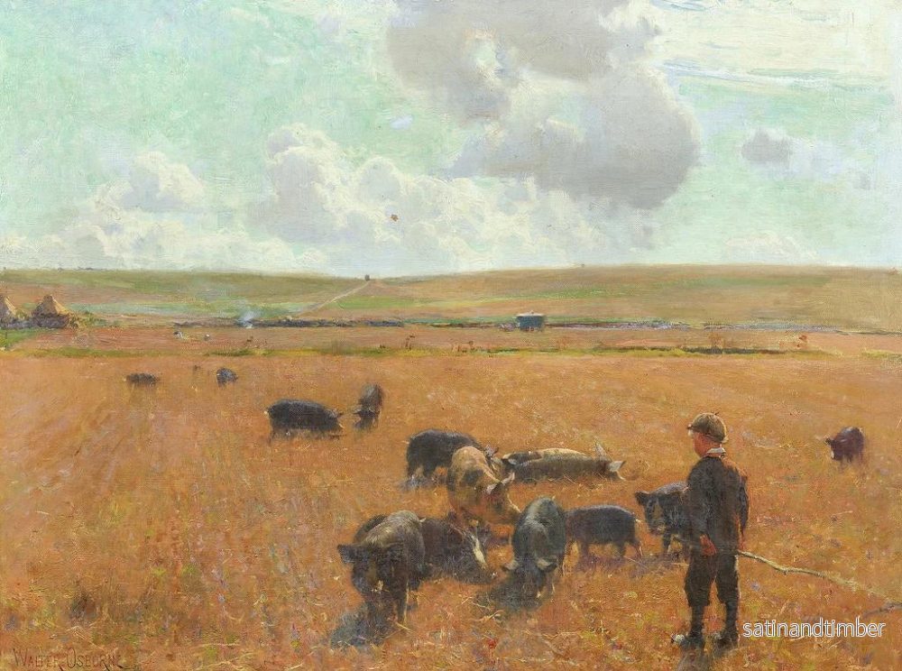 Reproduktion av målningen Joe le porcher - Walter Frederick Osborne - Bild 2
