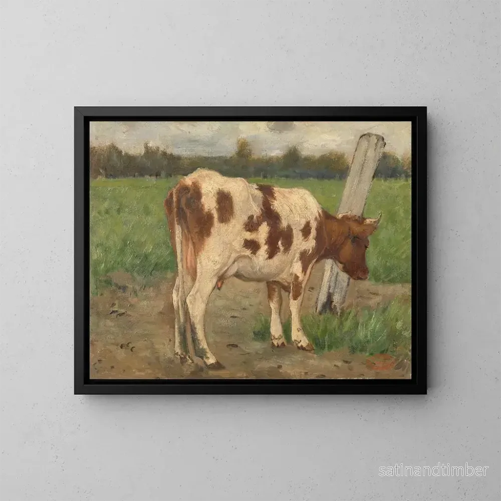 Reproduktion av målningen Vache - Geo Poggenbeek
