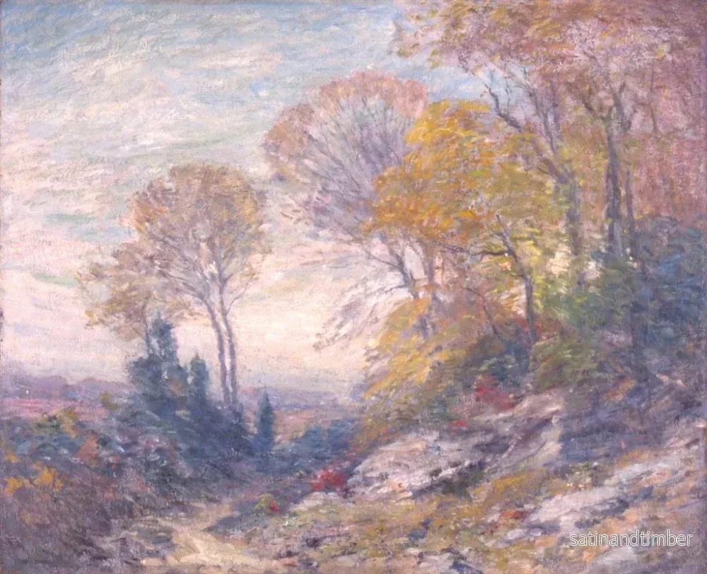 Reproduktion av målningen Morgon i oktober - Frank Alfred Bicknell - Bild 2