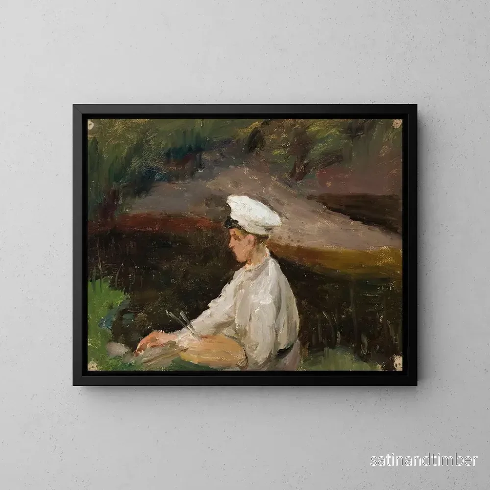 Reproduktion av målningen Portrait av Alexandre Rubtsov - Jan Cybis