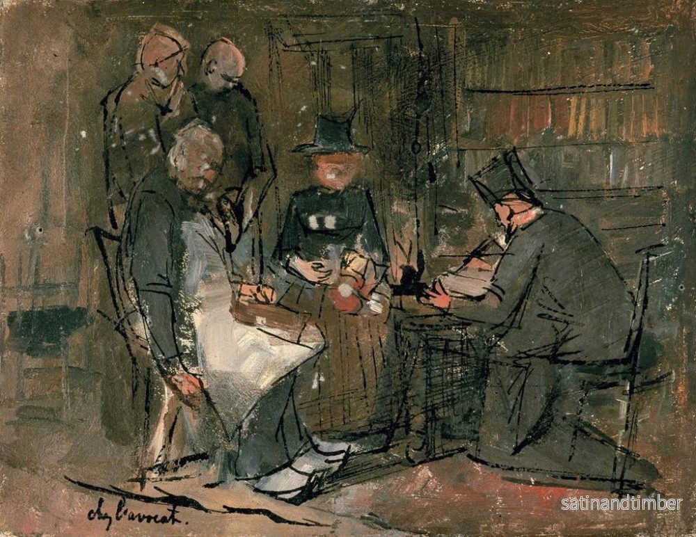 Reproduktion av målningen vid advokatbyrån - Jan Toorop - Bild 2