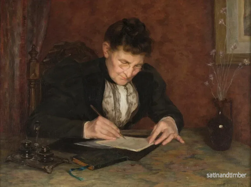 Reproduktion av målningen av porträttet av Margaretha Rudophina Westerman Holstijn - Elisabeth Frederica Kruseman van Elten - Bild 2