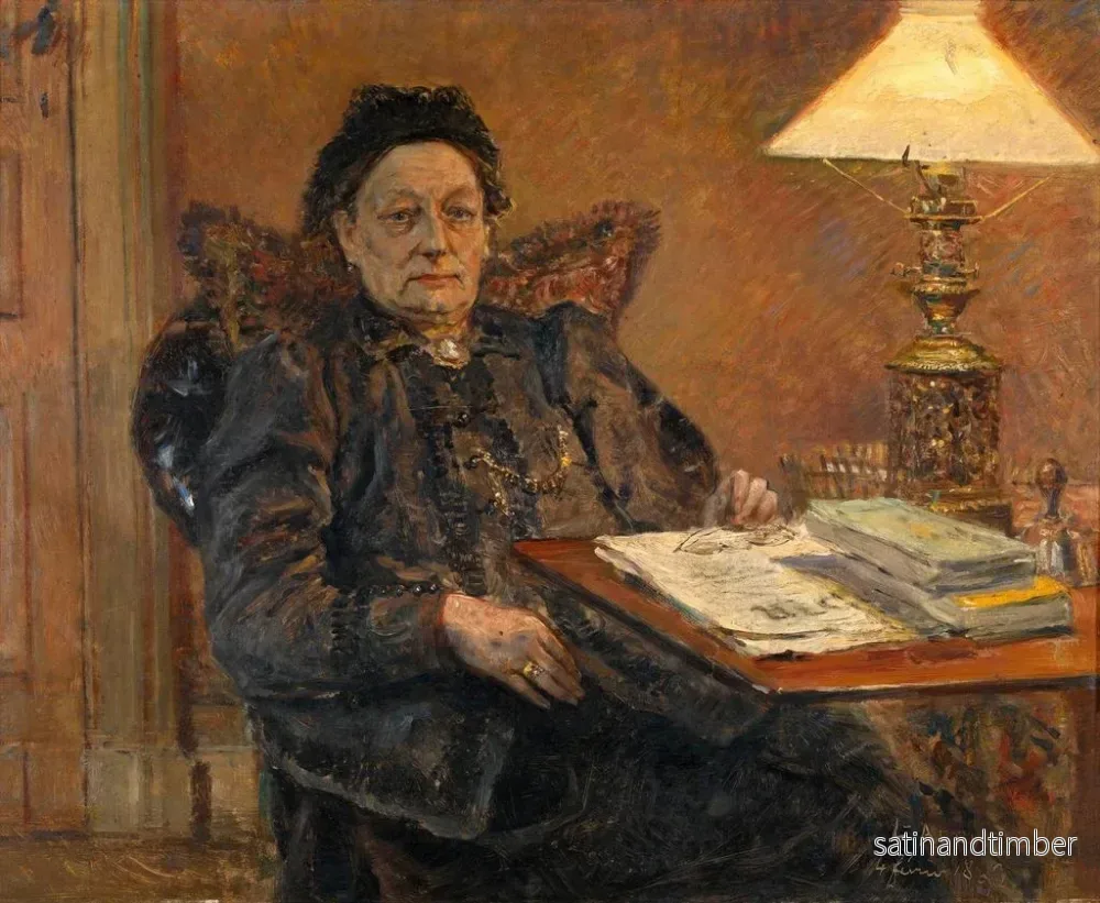 Reproduktion av målningen Madame Charles Dumercy - Léon Eugène Auguste Abry - Bild 2
