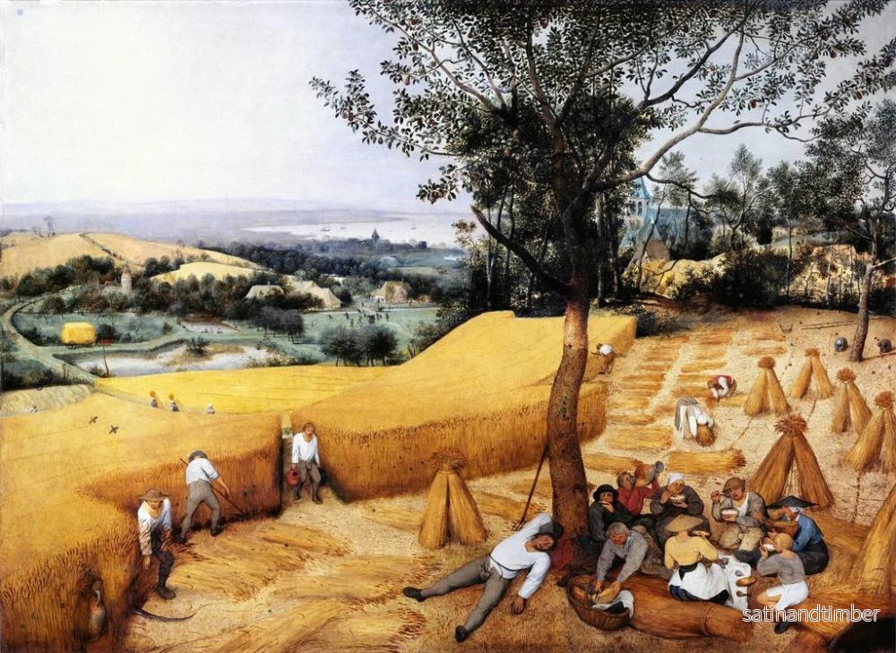 Reproduktion av målningen Les Moissonneurs - Pieter Bruegel den äldre - Bild 2