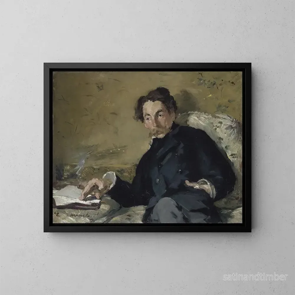 Reproduktion av målningen Stéphane Mallarmé – Édouard Manet Reproduktion av målningen Stéphane Mallarmé – Édouard Manet