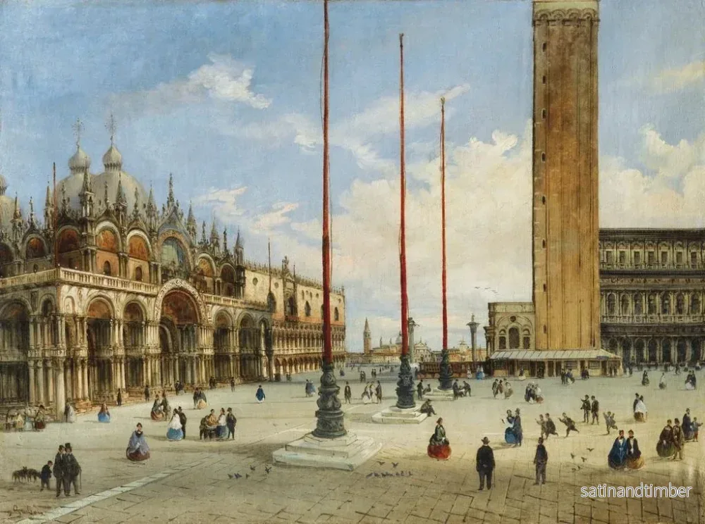 Reproduktion av målningen Vue de Venise - Giovanni Grubacs - Bild 2
