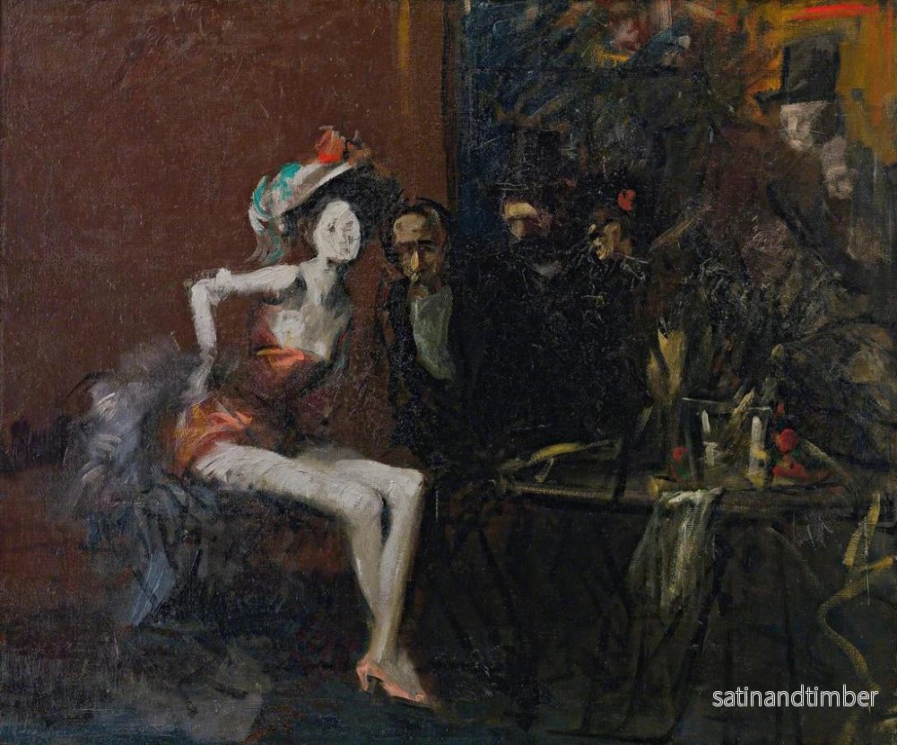 Reproduktion av målningen vid caféet - Jean-Louis Forain - Bild 2