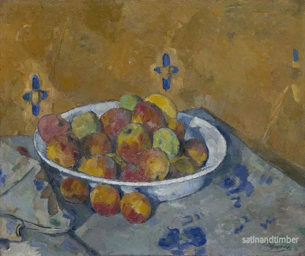 Reproduktion av målningen L'Assiette de pommes - Paul Cézanne - Bild 2
