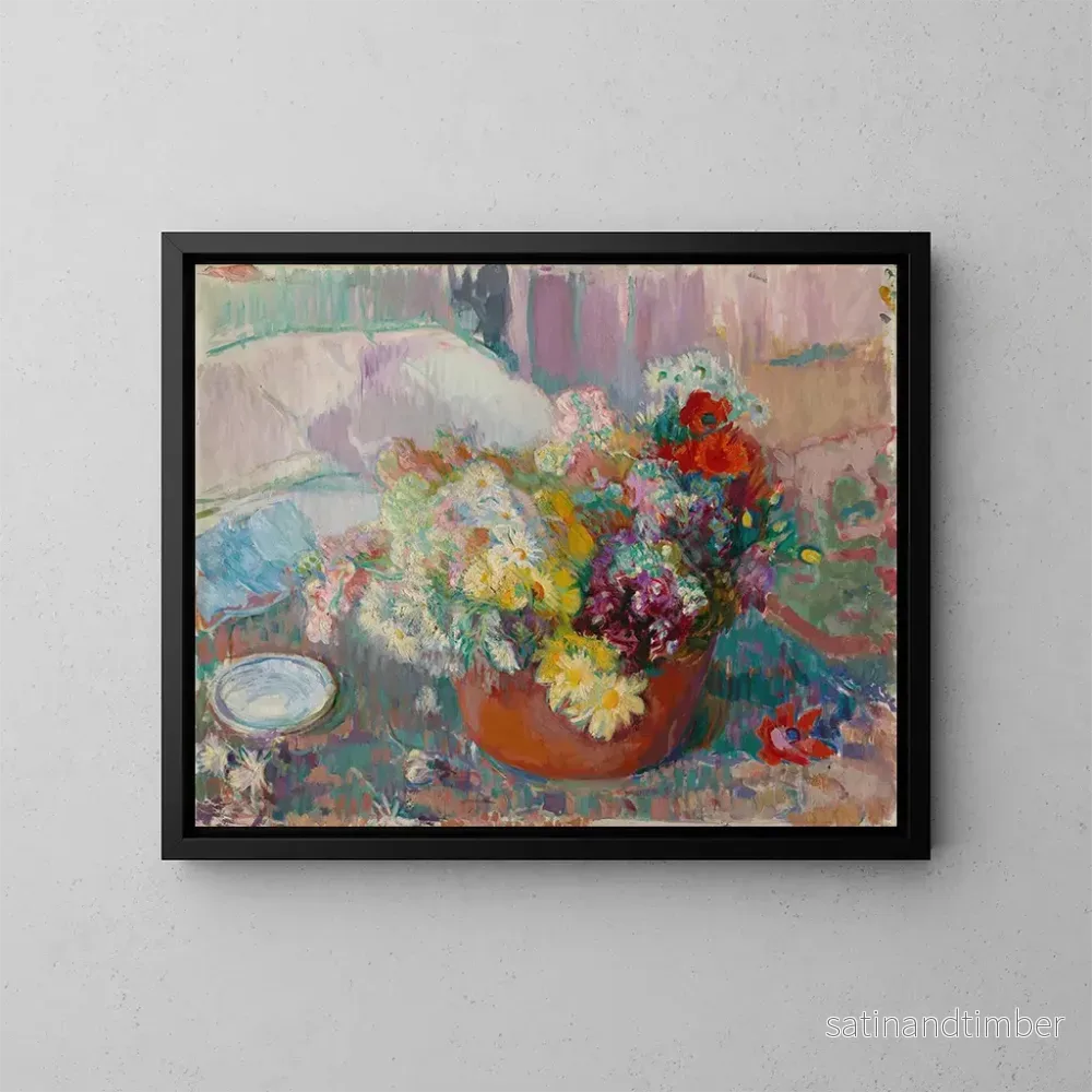 Reproduktion av målningen Blommor - Magnus Enckell