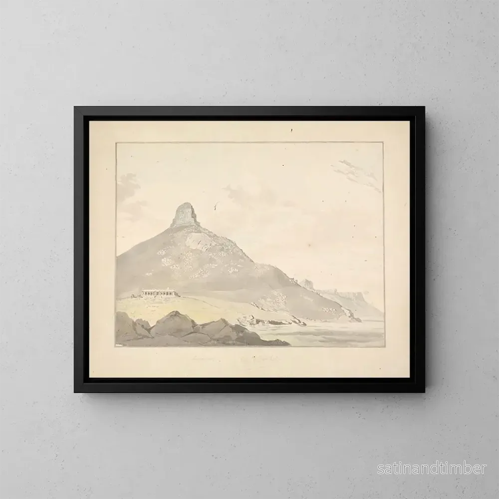Reproduktion av målningen Cap de Bonne-Espérance - Samuel Davis