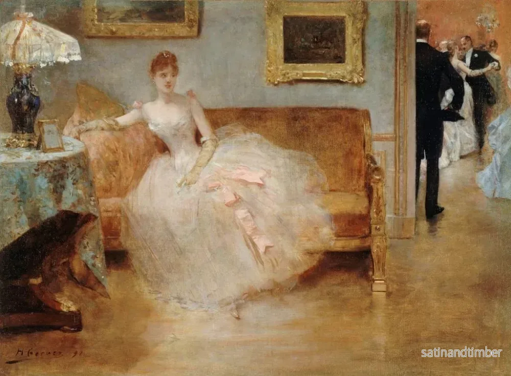 Reproduktion av målningen Le bal - Henri Gervex - Bild 2