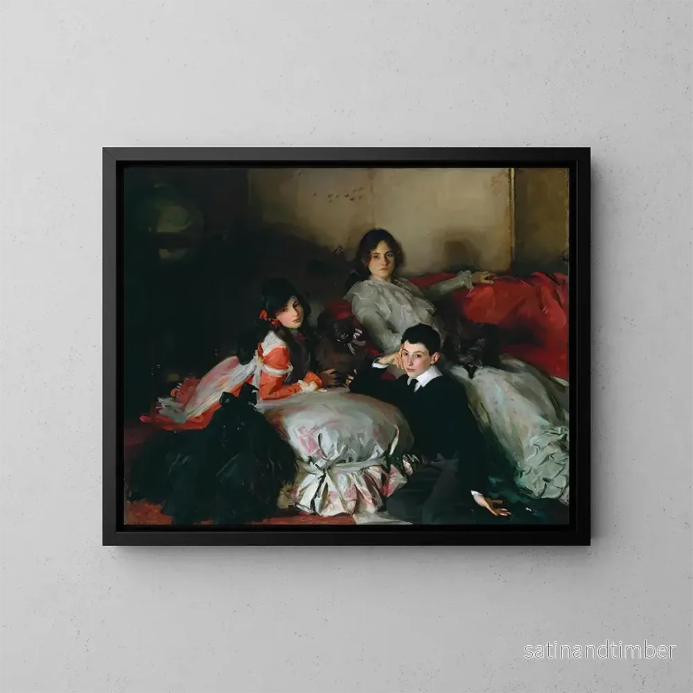 Reproduktion av målningen Essie Ruby och Ferdinand Wertheimer - John Singer Sargent