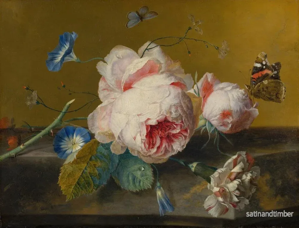 Reproduktion av målningen Stillleben med blommor - Jan van Huysum - Bild 2
