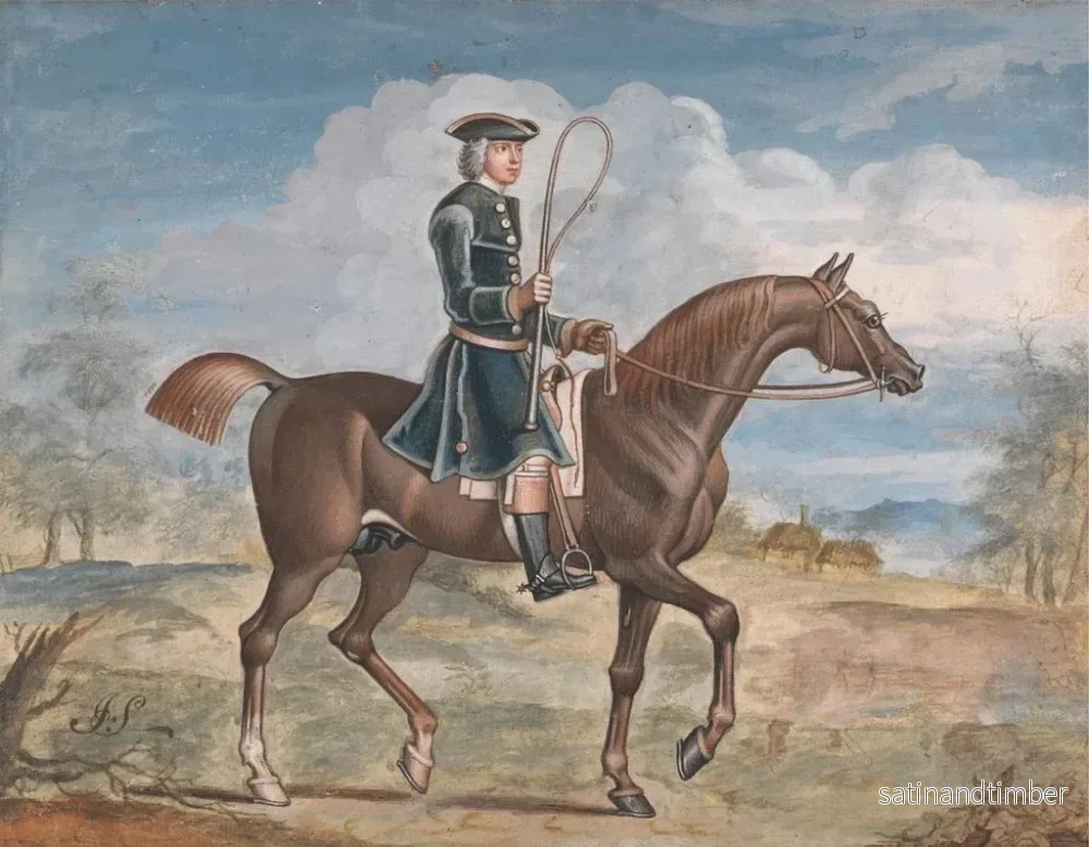 Reproduktion av målningen Monsieur Woodward à cheval - James Seymour - Bild 2
