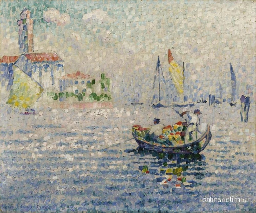 Reproduktion av målningen Morgon i Murano - Henri-Edmond Cross - Bild 2