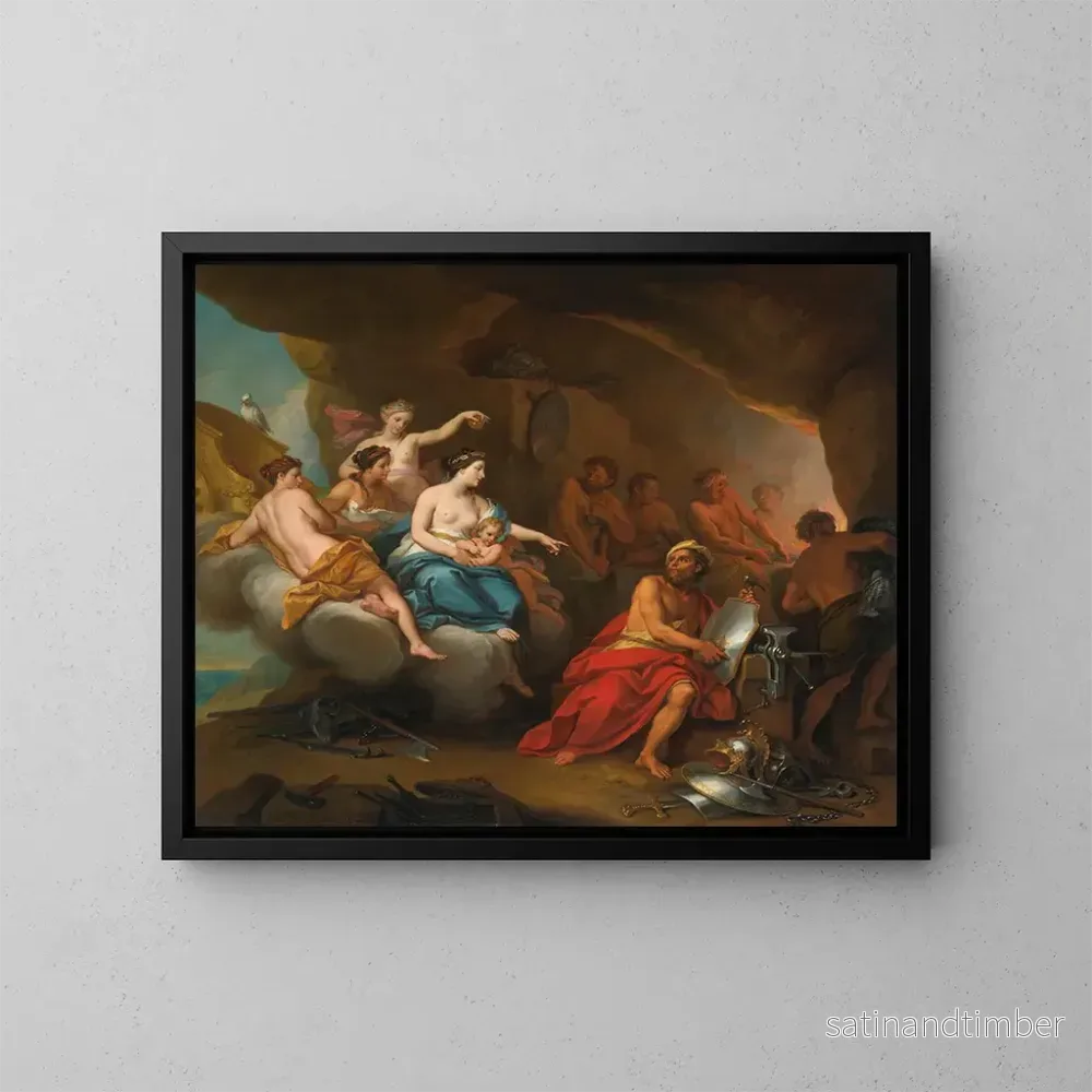 Reproduktion av målningen Venus i Vulcans smedja – Louis de Boullogne den yngre Reproduktion av målningen Venus i Vulcans smedja – Louis de Boullogne den yngre