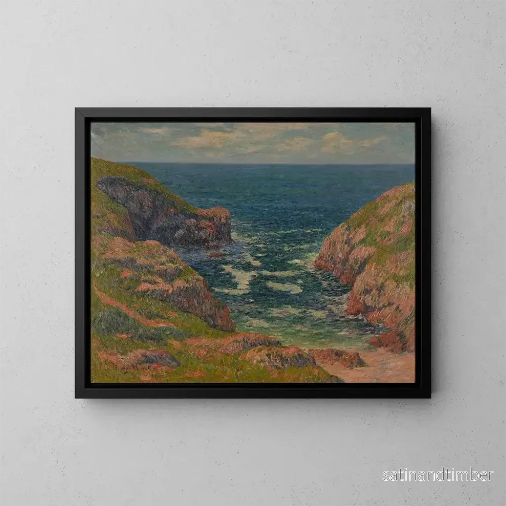 Reproduktion av målningen Port Lamatte - Henry Moret