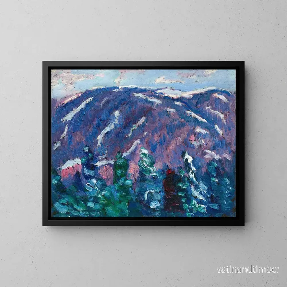 Reproduktion av målningen av Vintersånger nr 3 - Marsden Hartley