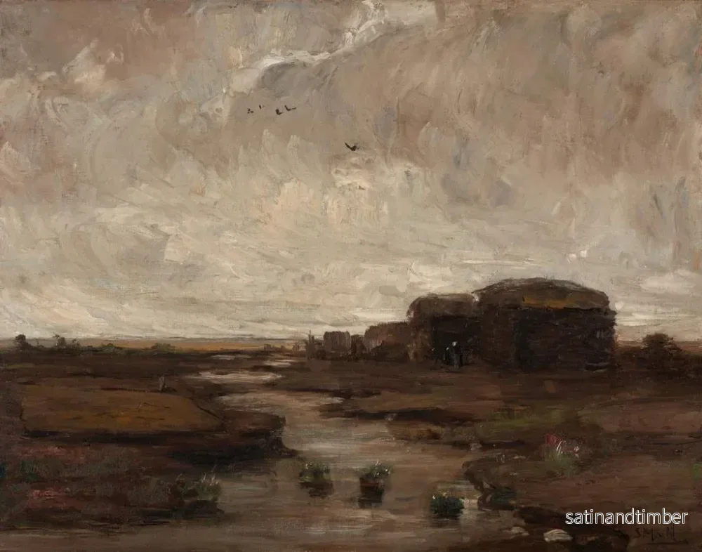 Reproduktion av målningen Landskapsfärger tonala - Sientje Mesdag van Houten - Bild 2