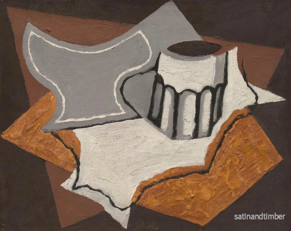 Reproduktion av målningen Le gobelet - Juan Gris - Bild 2
