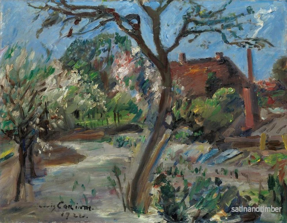 Reproduktion av målningen Landskap i början av våren - Lovis Corinth - Bild 2