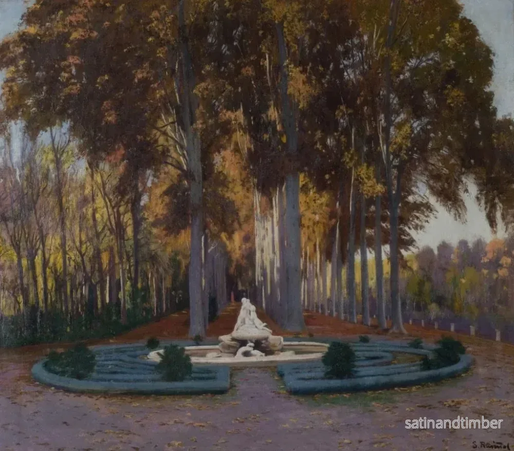 Reproduktion av målningen Otoal - Santiago Rusiñol - Bild 2