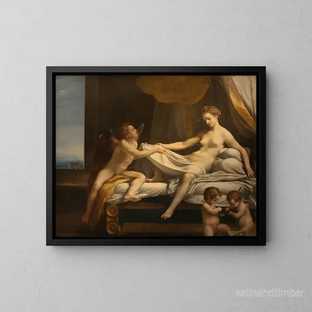 Reproduktion av målningen Danaé – Correggio Reproduktion av målningen Danaé – Correggio