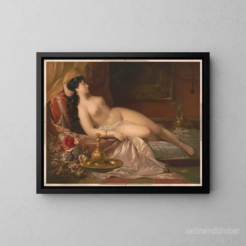 Reproduktion av målningen La Belle au bois dormant - Edmund Foerster Co