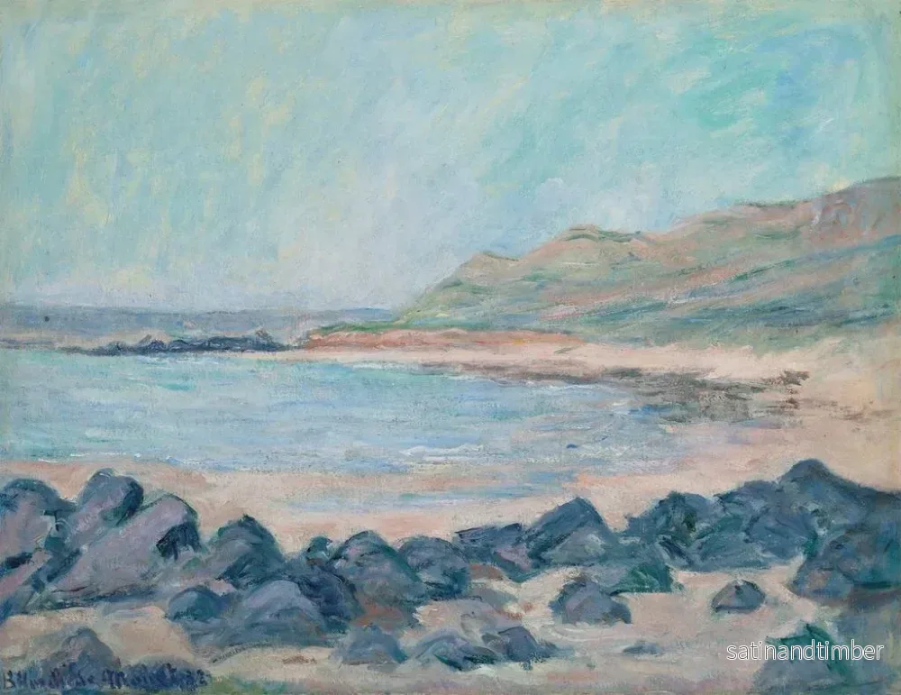Reproduktion av målningen Bord de mer - Blanche Hoschedé-Monet - Bild 2