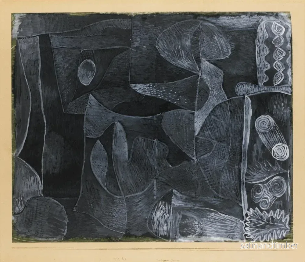 Reproduktion av målningen Morgonrodnad - Paul Klee - Bild 2