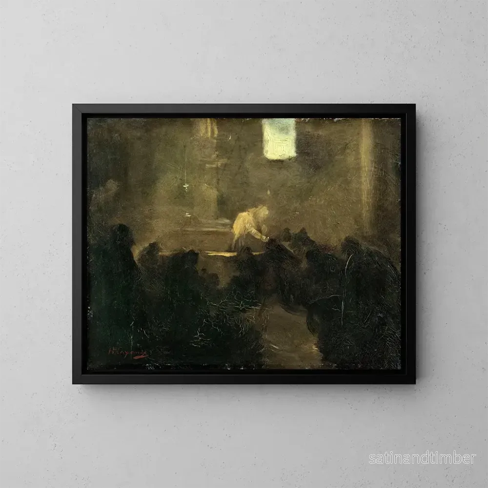 Reproduktion av målningen La Communion - Jean-Baptiste Carpeaux