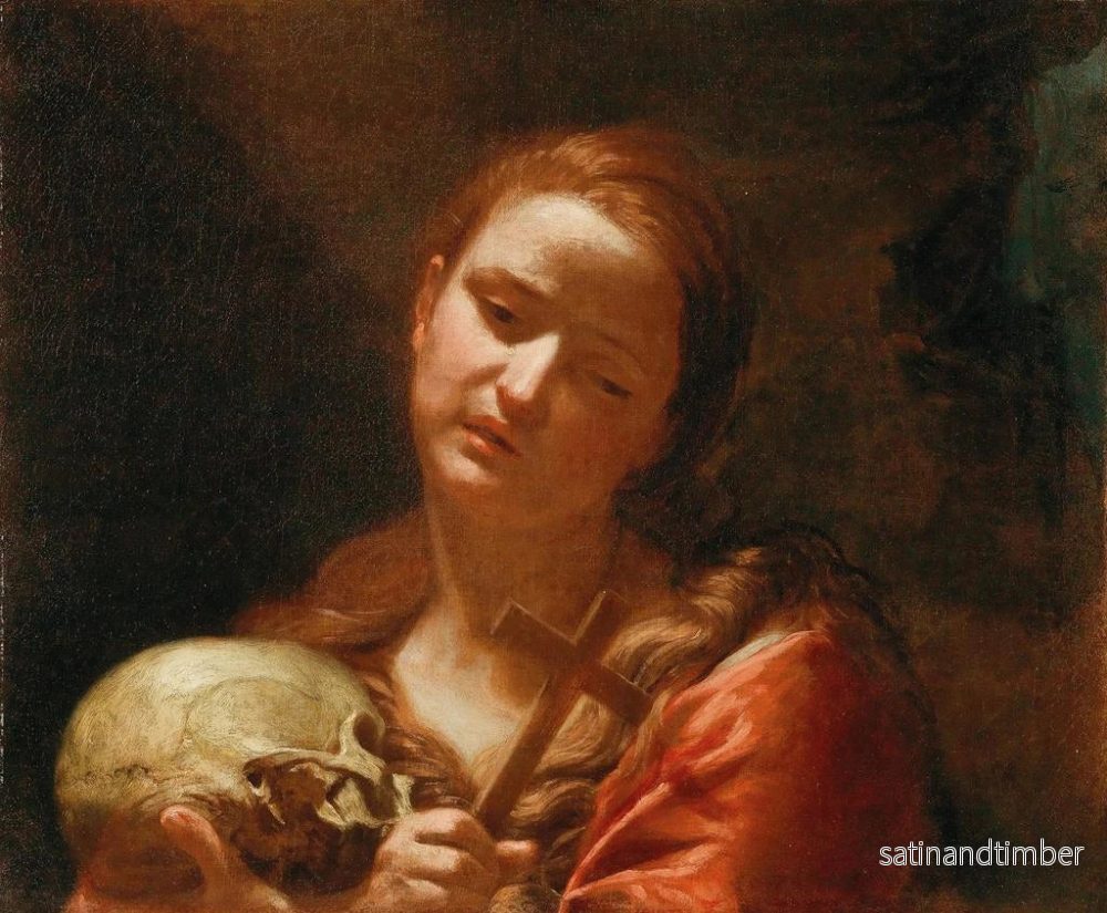 Reproduktion av målningen La Madeleine pénitente - Guido Cagnacci - Bild 2