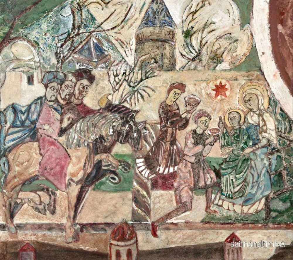 Reproduktion av målningen L'Adoration des mages - Max Jacob - Bild 2