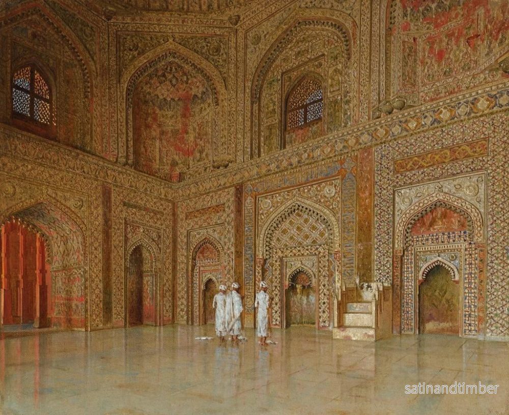 Reproduktion av målningen av Fatehpur-Sikris huvudmoské - Vasily Vereshchagin - Bild 2