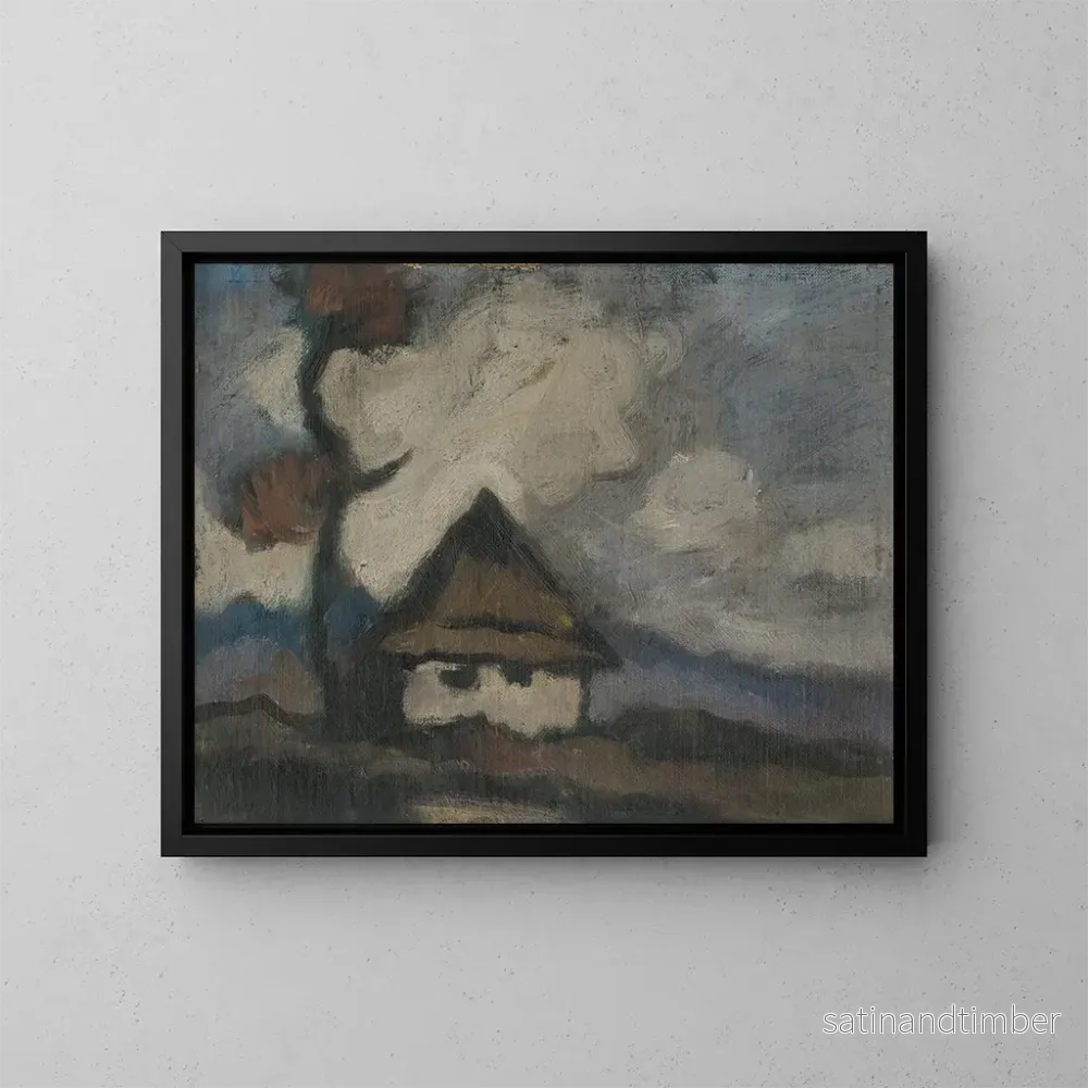 Reproduktion av målningen Solitude - Zolo Palugyay