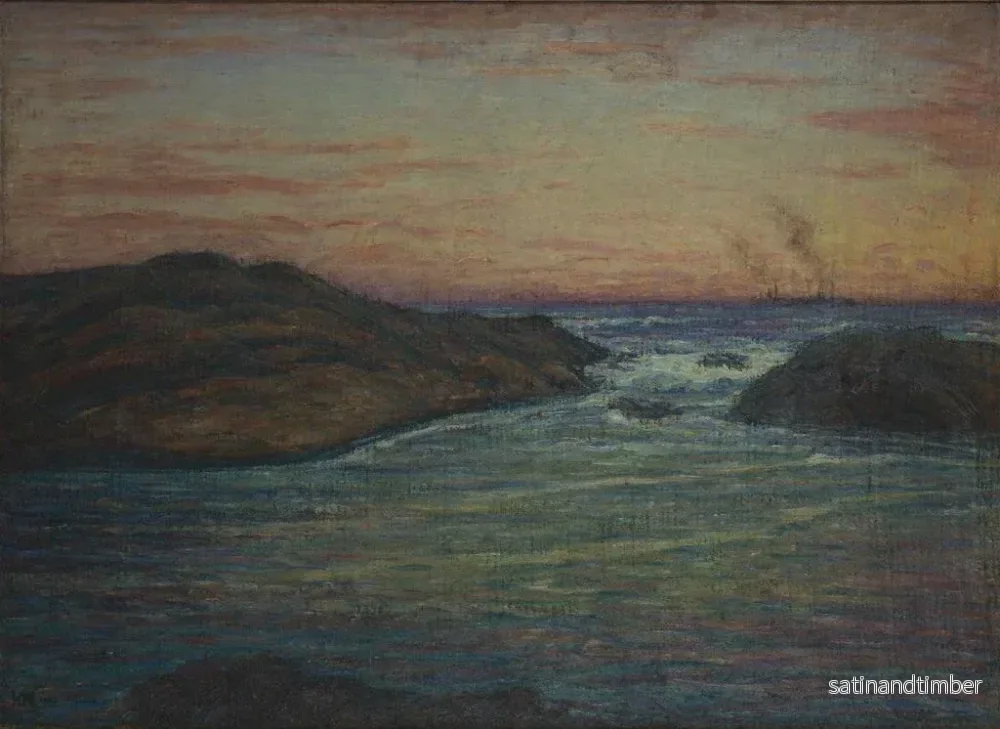 Reproduktion av målningen Le Surf - Karl Nordström - Bild 2