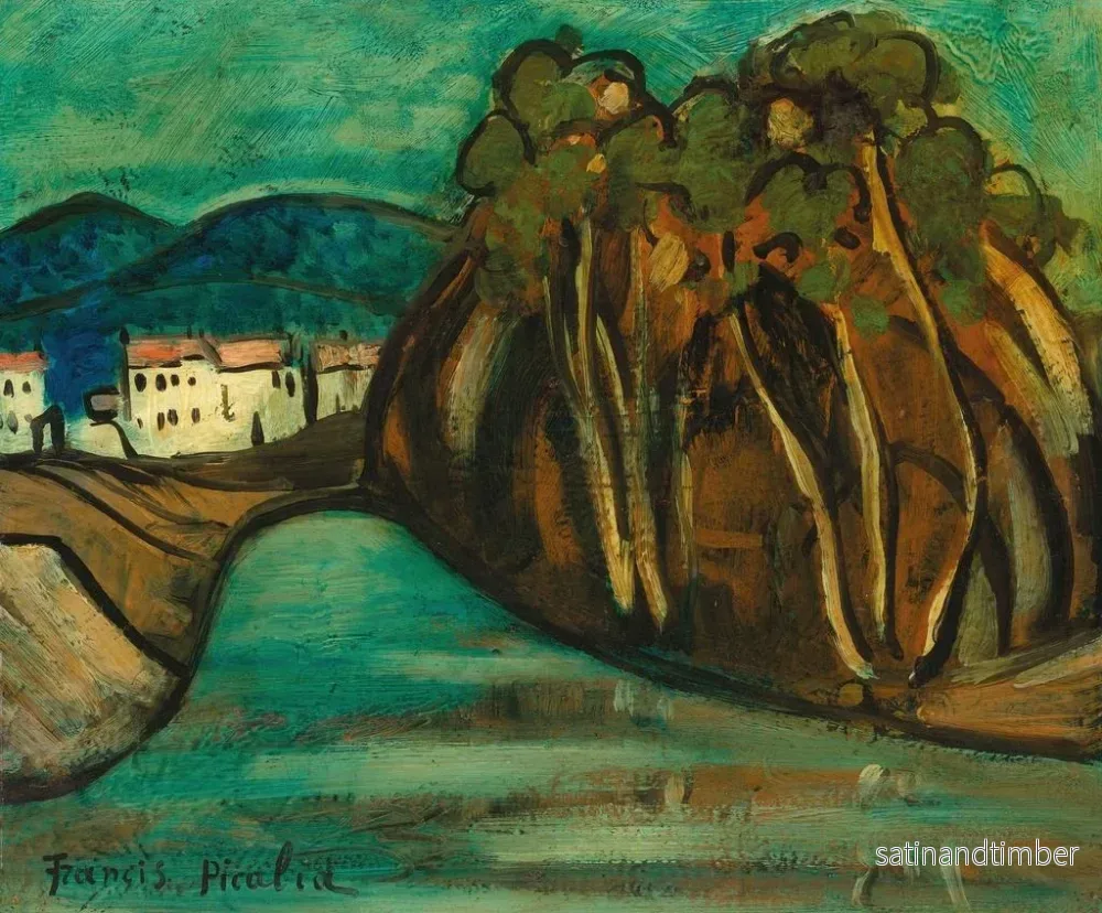 Reproduktion av målningen Landskap - Francis Picabia - Bild 2