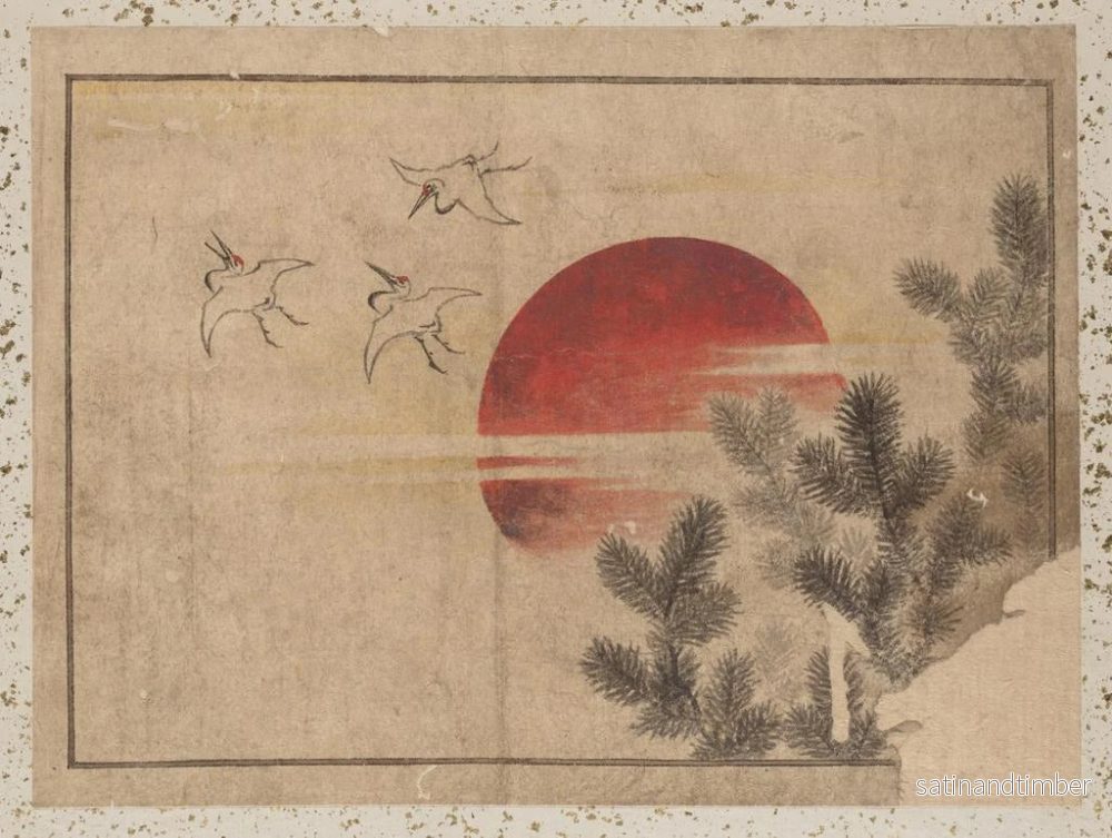 Reproduktion av målningen Album de croquis de Katsushika Hokusai et de ses disciples Pl46 - Katsushika Hokusai - Bild 2