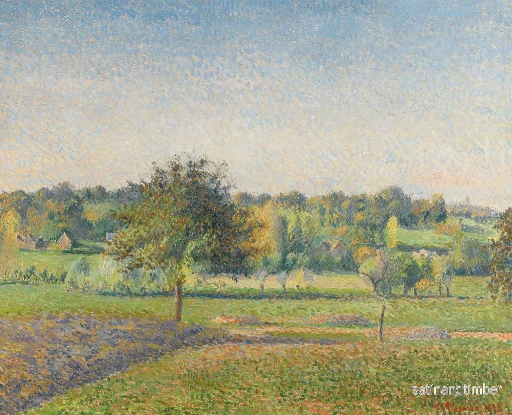 Reproduktion av målningen Prairie ragny - Camille Pissarro - Bild 2